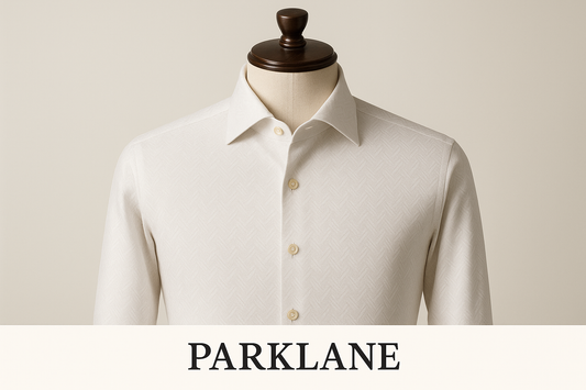 Custom Tailored Shirt - Parklane - Pure Cotton Jacquards