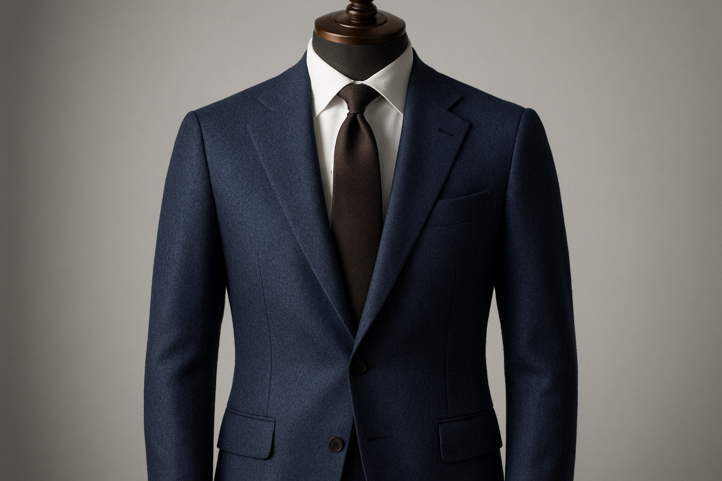 Flannel Custom Tailored Suit