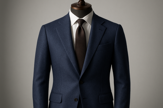 Flannel Custom Tailored Suit