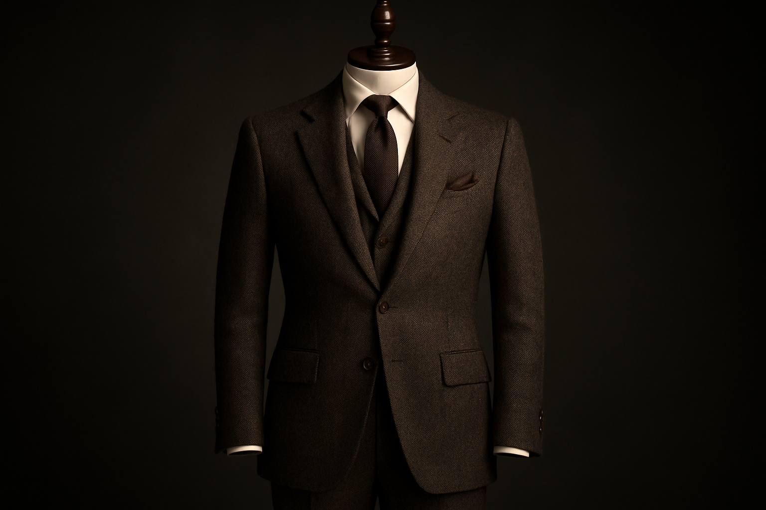 Tweed custom suit