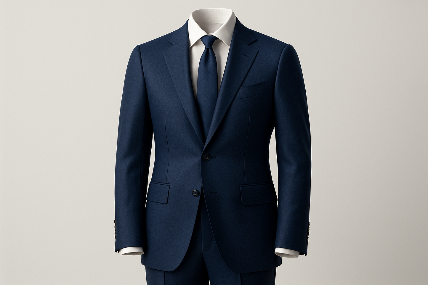 Ultrafine Merino Wool Tailored Suit