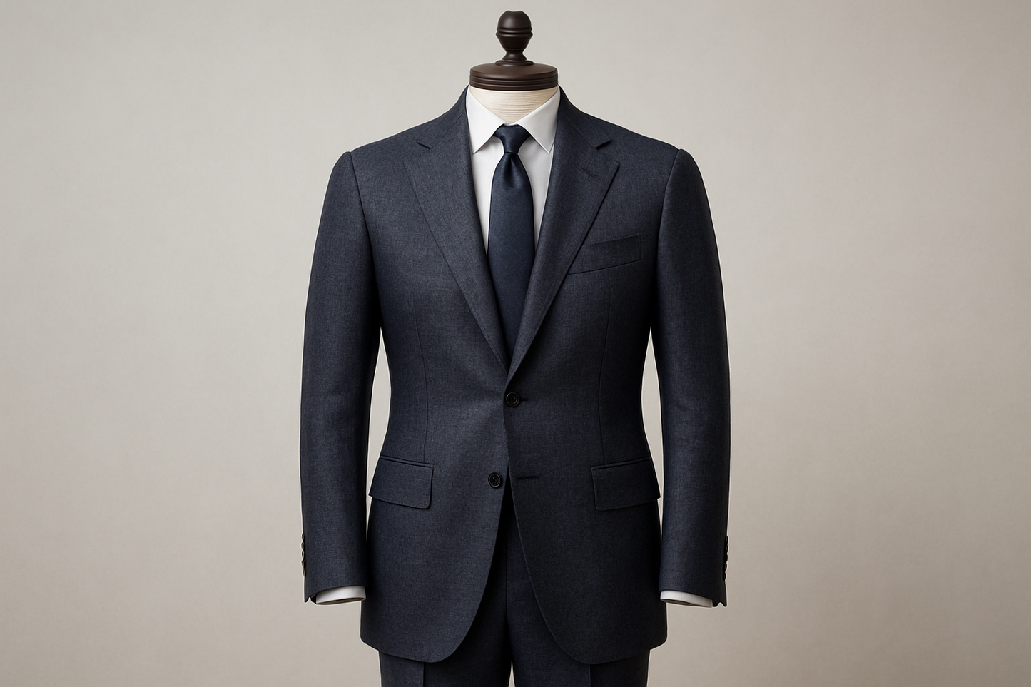 Wool Linen & Silk Suit
